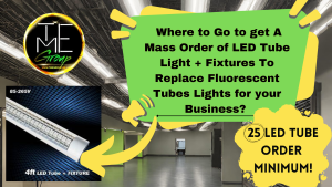 Read more about the article LED Tube Light Fixture: Where Can I Get a Large Order of LED Tube Light Fixtures to Replace My Fluorescent Tube Lights for My Business?