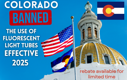 Read more about the article Colorado to Ban Fluorescent Light Bulbs by 2025